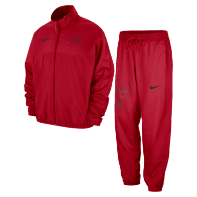 Chicago Bulls Starting 5 Courtside Men s Nike NBA Graphic Tracksuit. Nike UK